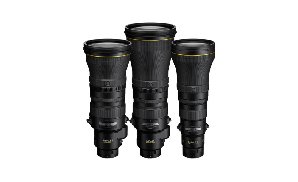 NIKKOR Z super-telephoto prime lens series for mirrorless cameras
(Winning products are NIKKOR Z 800mm f/6.3 VR S, NIKKOR Z 600mm f/4 TC VR S and NIKKOR Z 400mm f/2.8 TC VR S)