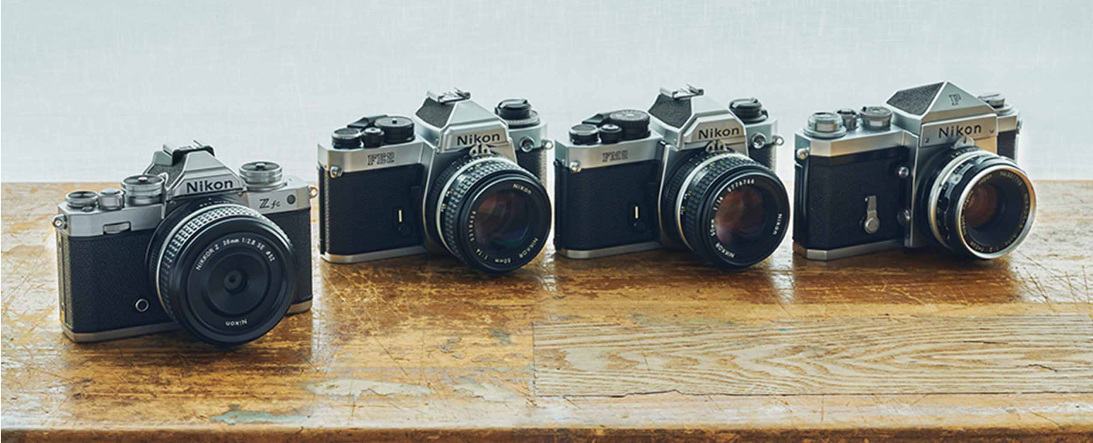 The Z fc and the film cameras of the past